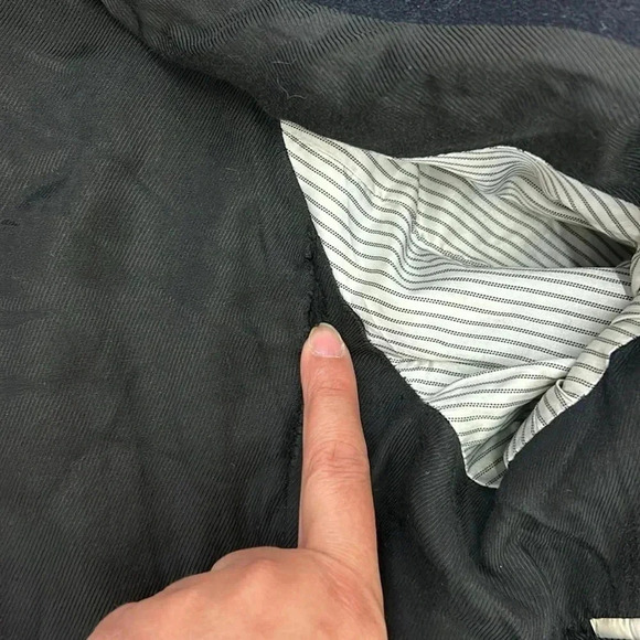 Diesel black  gold wool blend coat - Picture 8 of 14